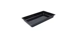 Polycarbonate food pans - black