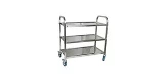  Stainless steel trolleys 