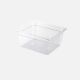 Kitchen Knock Gastronorme Pan - PolyCarbonate 1/2 - Clear - 150mm