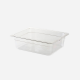 Kitchen Knock Gastronorme Pan - PolyCarbonate 1/2 - Clear - 100mm