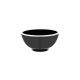 JAB Vintage Black / White Rim Round Bowl 175x80mm / 1100ml