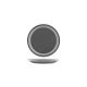 JAB Vintage Grey / White Rim Round Plate 190mm