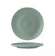 Zuma Mint Round Coupe Ribbed Plate-210mm  Box of  6