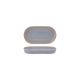 Tablekraft Urban Loft Azure Blue Oval Serve Platter 180x100mm