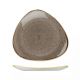 Churchill Stonecast Triangular Plate-300Mm - Peppercorn Grey (Box Of - 6)