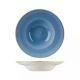 Churchill Stonecast Wide Rim Bowl-240Mm - Cornflower Blue (Box Of - 12)