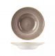 Churchill Stonecast Wide Rim Bowl-240Mm - Peppercorn Grey (Box Of - 12)