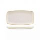 Churchill Stonecast Oblong Plate-295X150Mm - Barley White (Box Of 12)
