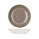 Churchill Stonecast Round Coupe Bowl-248Mm - Peppercorn Grey (Box Of - 12)