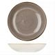 Churchill Stonecast Round Coupe Bowl-310Mm - Peppercorn Grey (Box Of - 6)