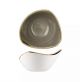 Churchill Stonecast Triangular Bowl-153Mm - Peppercorn Grey (Box Of - 12)