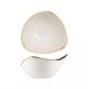 Churchill Stonecast Triangular Bowl-153Mm - Barley White (Box Of - 12)