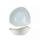 Churchill Stonecast Triangular Bowl-185Mm - Duck Egg (Box Of - 12)