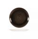 Churchill Patina Round Coupe Plate-217Mm - Iron Black (Box Of - 12)