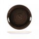 Churchill Patina Round Coupe Plate-260Mm - Iron Black (Box Of - 12)
