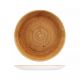 Churchill Patina Round Coupe Plate-260Mm - Vintage Copper (Box Of - 12)