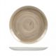 Churchill 9978129-T Patina Round Coupe Plate-288Mm - Taupe (Box Of - 12)