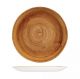 Churchill Patina Round Coupe Plate-288Mm - Vintage Copper (Box Of - 12)