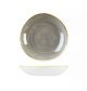 Churchill Stonecast Trace Organic Round Bowl-253Mm - Peppercorn Grey (Box Of - 12)
