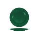 Superware Green Round Plate with Flat Rim 230mm