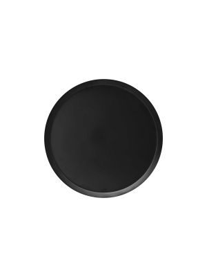 Chef Inox Cake Plate Black Polycarbonate 308x18mm