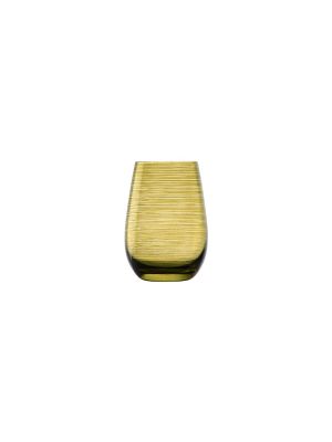 Stolzle 364-045 Twister Tumbler Olive 465ml