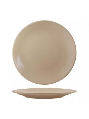 Zuma Sand Round Coupe Plate-285mm  Box of  6