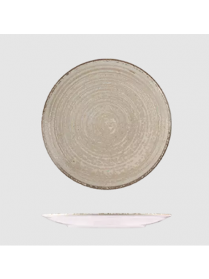 ID Fine Mocha Round Coupe Plate 230mm