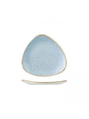 Churchill Stonecast Triangular Plate-192Mm - Duck Egg (Box Of - 12)