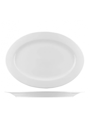 Trenton B4803 Oval Plate - Wide Rim 290mm
