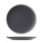 Trenton Utopia Forma Charcoal Round Coupe Plate - 265mm