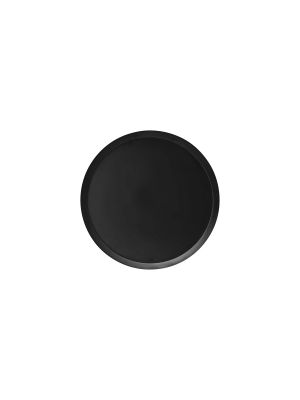 Chef Inox Cake Plate Black Polycarbonate 232x15mm