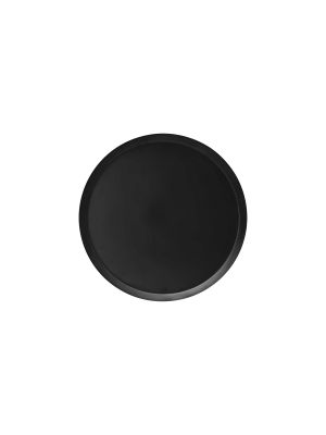 Chef Inox Cake Plate Black Polycarbonate 285x18mm