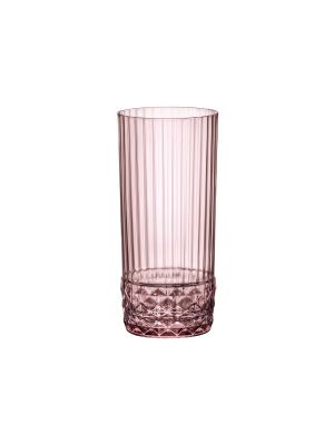 Bormioli Rocco America '20s Lilac Rose Highball 490ml