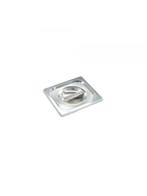 Kitchen Knock Gastronorme Pan Lid - S/S 1/6 - Electrolysis