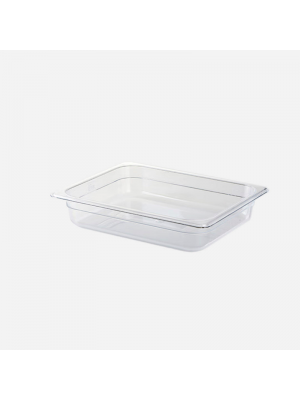 Kitchen Knock Gastronorme Pan - PolyCarbonate 1/2 - Clear - 65mm