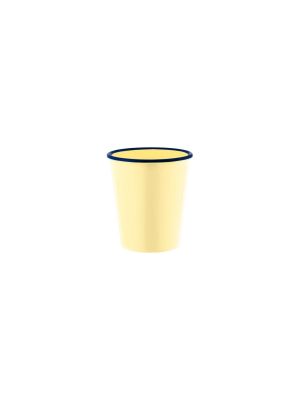 JAB Vintage Yellow / Blue Rim Tumbler 270ml