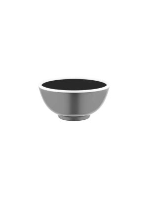 JAB Vintage Grey / White Rim Round Bowl 175x80mm / 1100ml