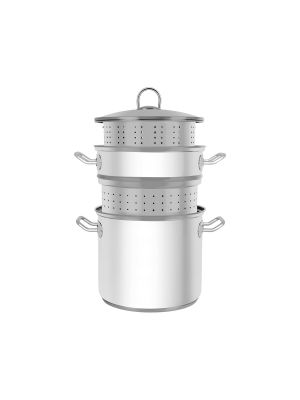 Professional Multi Cooker with Lid 4pc 255x345mm / 9.0Lt