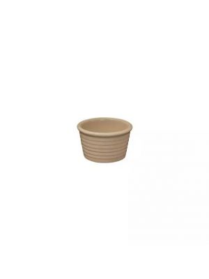 Zuma Sand Ribbed Ramekin-85mm  | 50mm H Box of  6