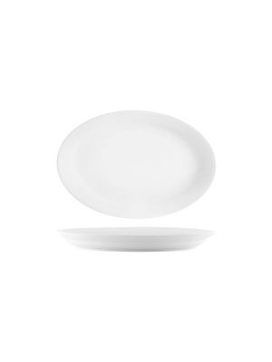 Vitroceram Oval Platter 290x203mm White