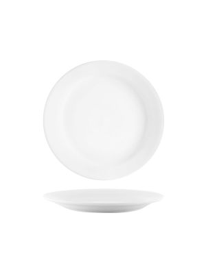 Vitroceram Round Plate Narrow Rim 230mm