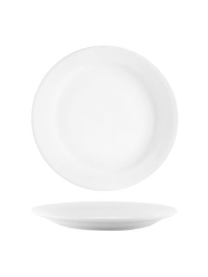 Vitroceram Round Plate Narrow Rim 257mm