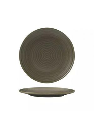 Zuma Cargo Round Coupe Ribbed Plate-210mm  Box of  6