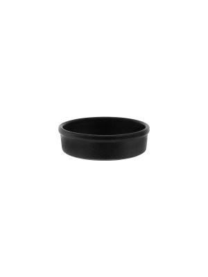 Tablekraft Black Round Tapas Dish 140mm