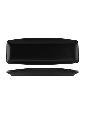 Tablekraft Black Rectangular Plate 370mm
