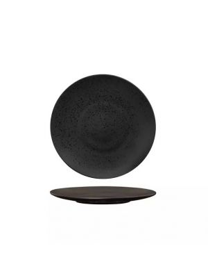 Luzerne Lava Round Plate-Flat, 210Mm Ø Box Of  6