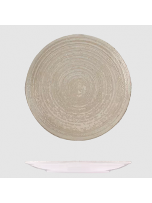 ID FIne Mocha Round Coupe Plate 270mm