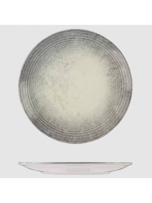 ID FIne Fume Round Coupe Plate 300mm