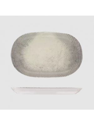 ID FIne Fume Oval Platter 330mm